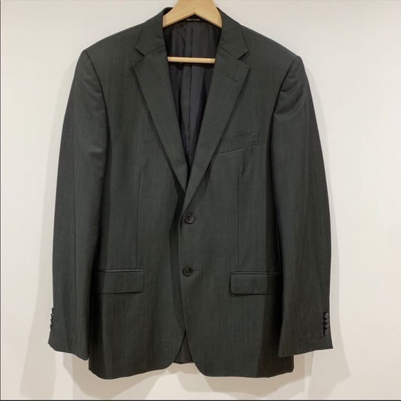 Z Zegna City Wool blend slim fit sport coat Sz 36 - Picture 2 of 8